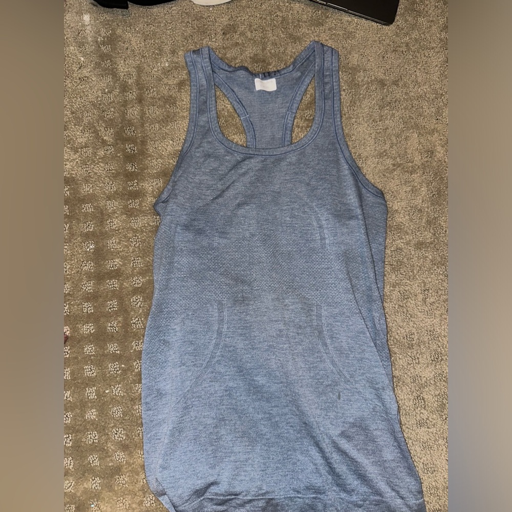 Lululemon racerback blueish grey